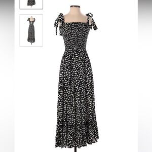 Black and white maxi Dress